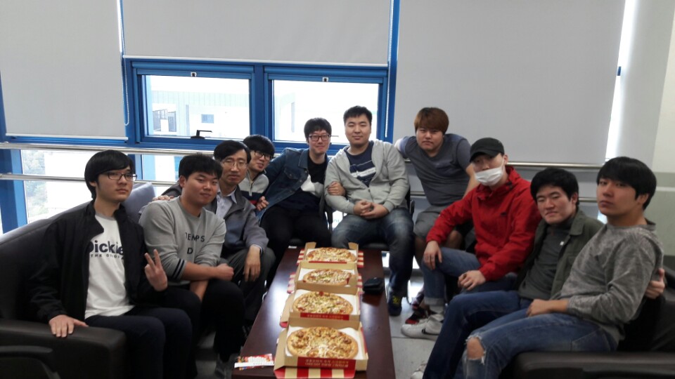 교수님과 함께하는 피자파티